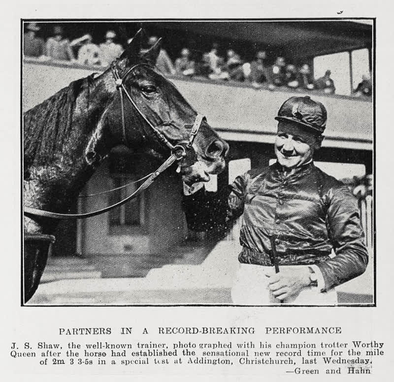 Partners in a record-breaking performance, 1934