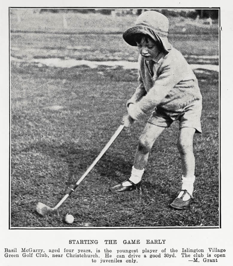 Starting the game early, 1935