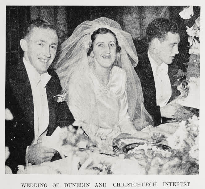 Wedding of Dunedin and Christchurch interest, 1936