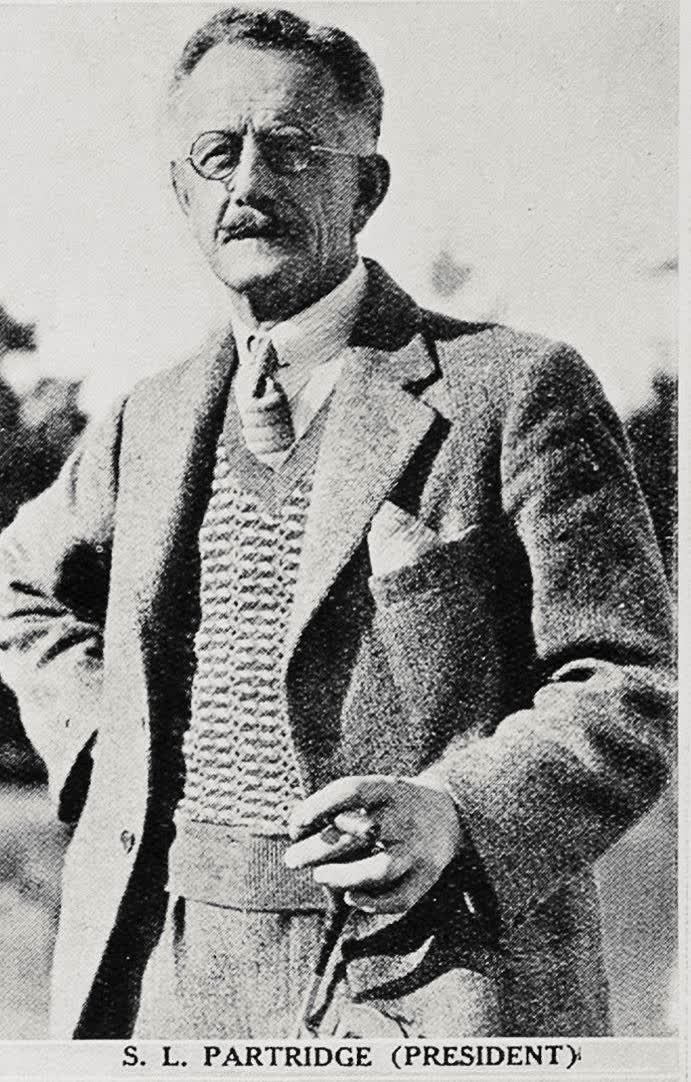 S. L. Partridge (president), 1936