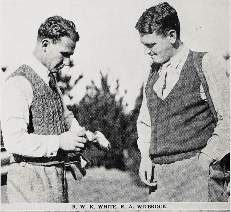 R. W. K. White, R. A. Witbrock, 1936
