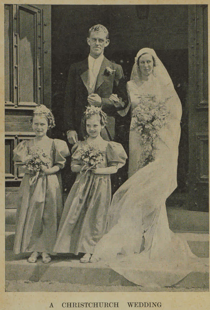 A Christchurch wedding, 1937