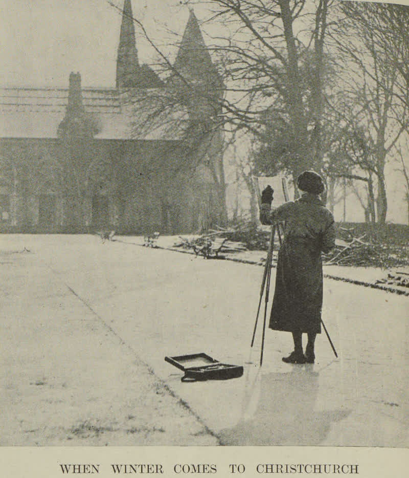 When winter comes to Christchurch, 1937