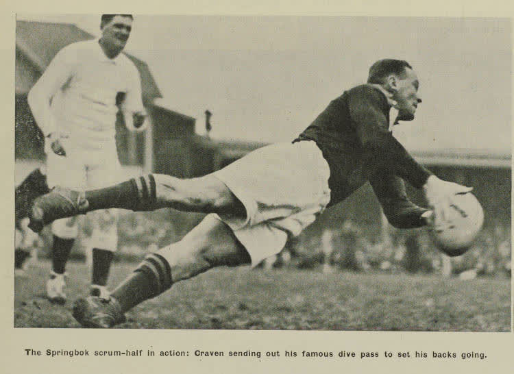 South Africa evens the Test match results with a great victory over the All Blacks, 1937