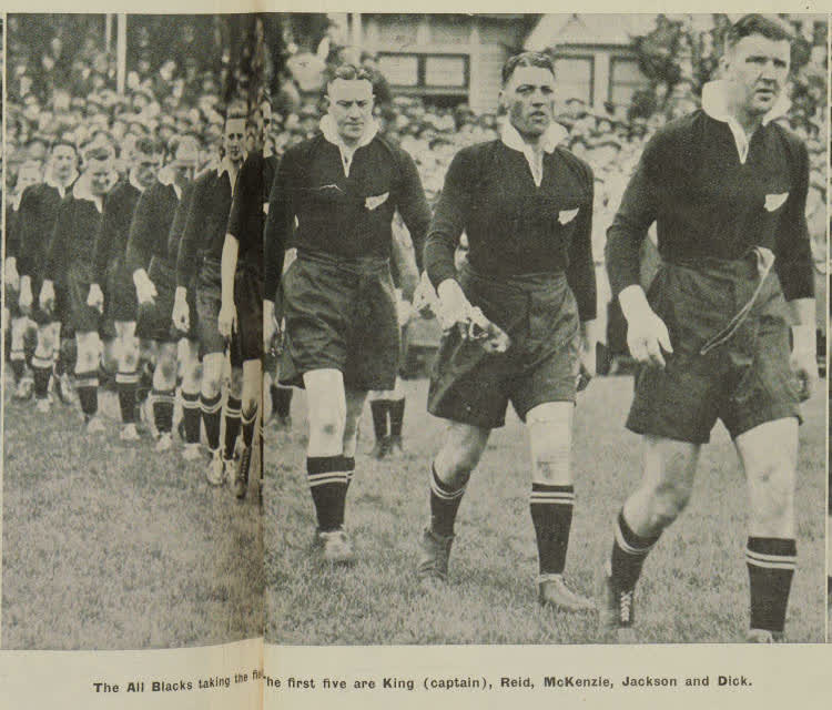South Africa evens the Test match results with a great victory over the All Blacks, 1937