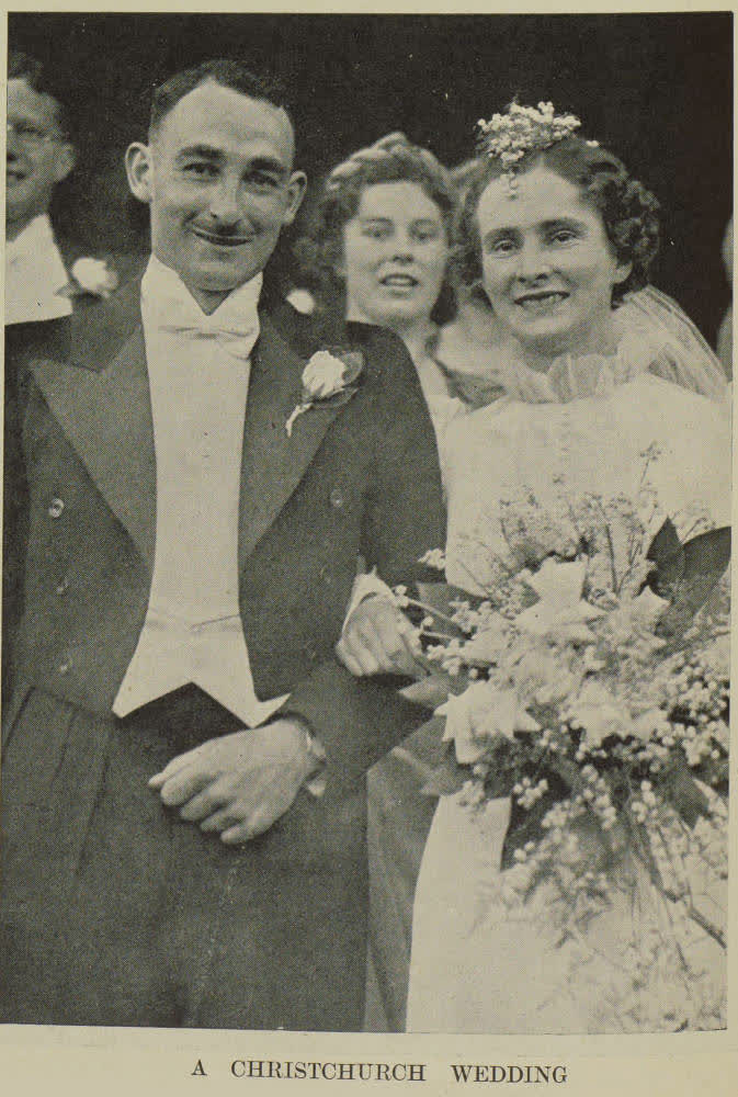 A Christchurch wedding, 1937