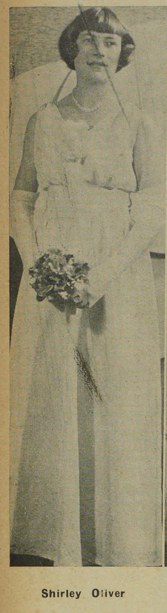 Shirley Oliver, 1939