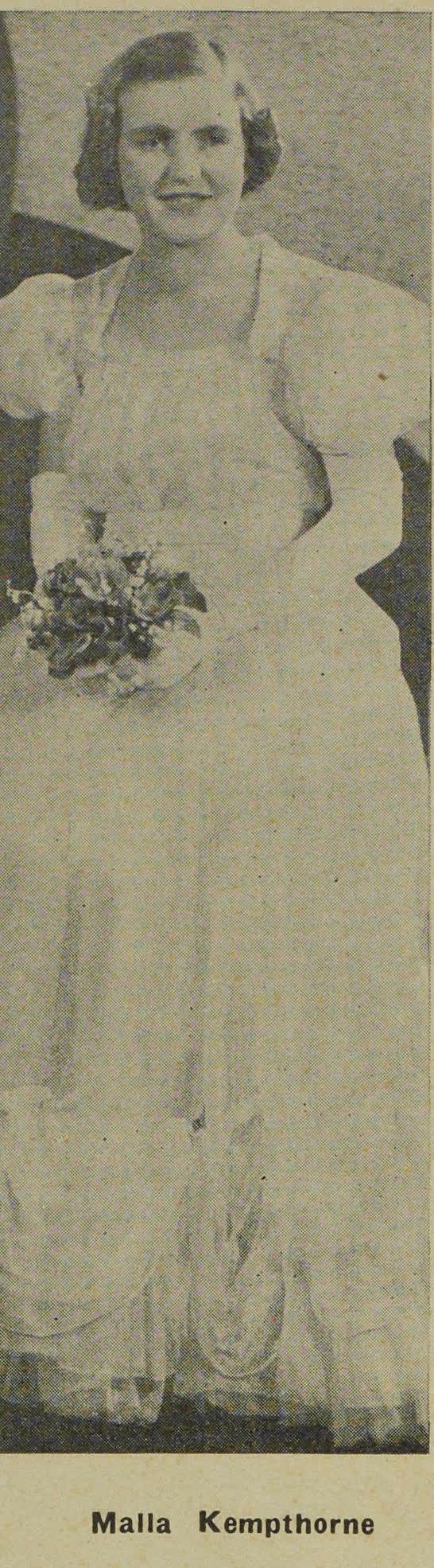 Malla Kempthorne, 1939