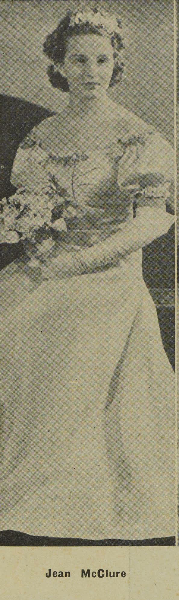 Jean McClure, 1939