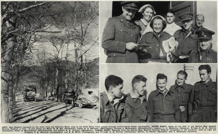 New Zealanders in the Cassino campaign, 1944