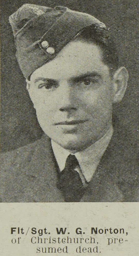 Flight-Sergeant W. G. Norton, of Christchurch, presumed dead, 1945