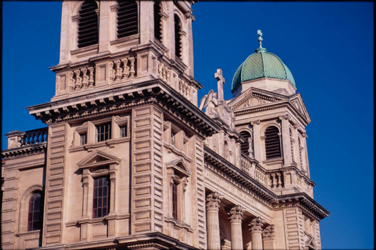 Cathedral of the Blessed Sacrament, Christchurch, 1980