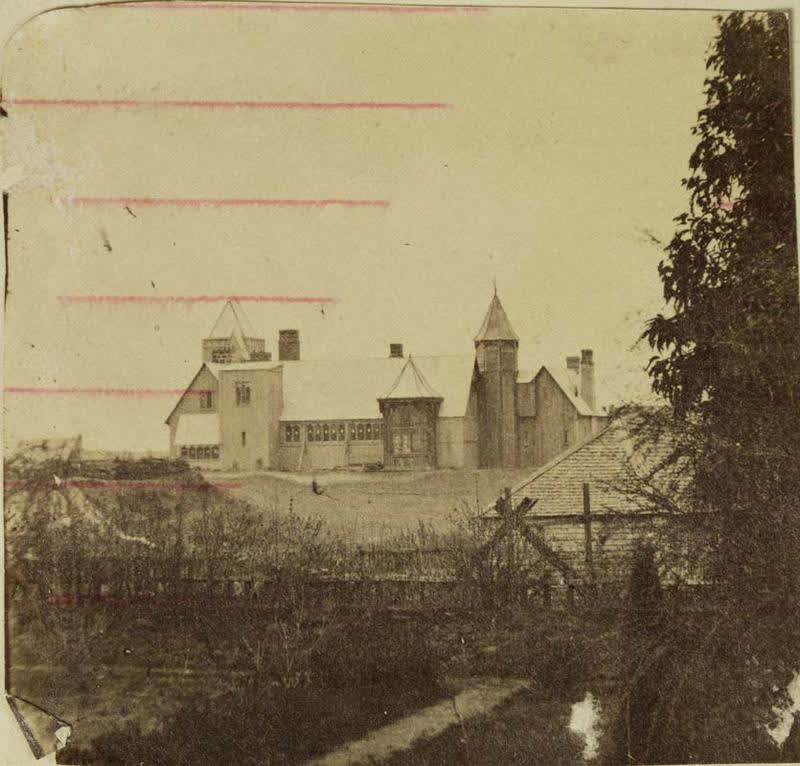 Photograph: Government Buildings, Christchurch, 1859