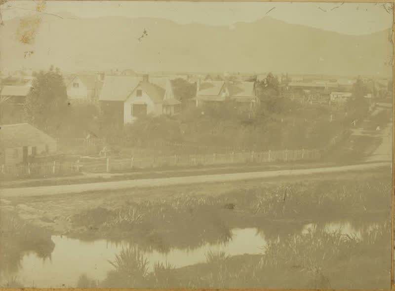 Photograph: Panorama of Christchurch, 1864