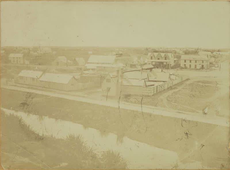 Photograph: Panorama of Christchurch, 1864