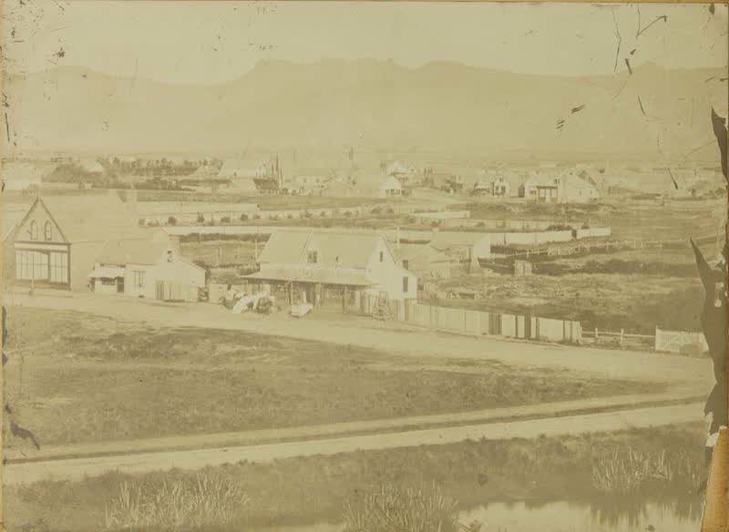 Photograph: Panorama of Christchurch, 1864