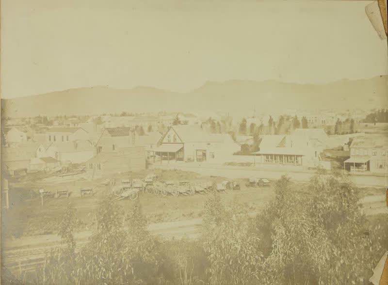 Photograph: Panorama of Christchurch, 1864