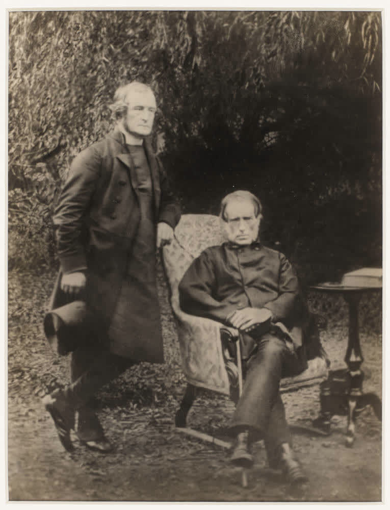 Bishop Selwyn and Sir William Martin, 1865, 1860