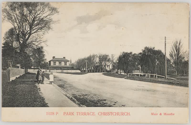 Park Terrace, Christchurch, 1905