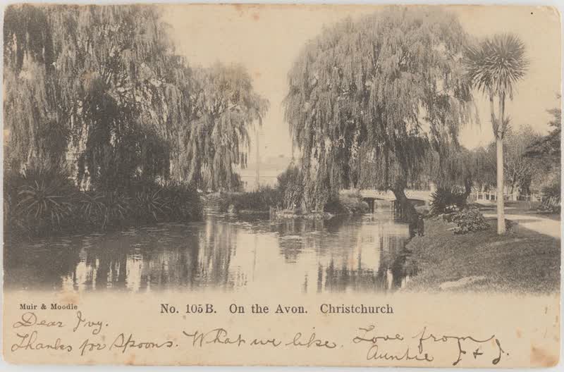 On the Avon, Christchurch, 1905