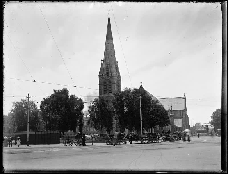 Christchurch Cathedral, 1906