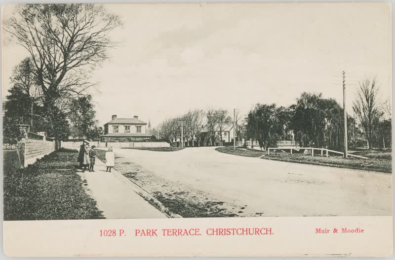 Park Terrace, Christchurch, 1905