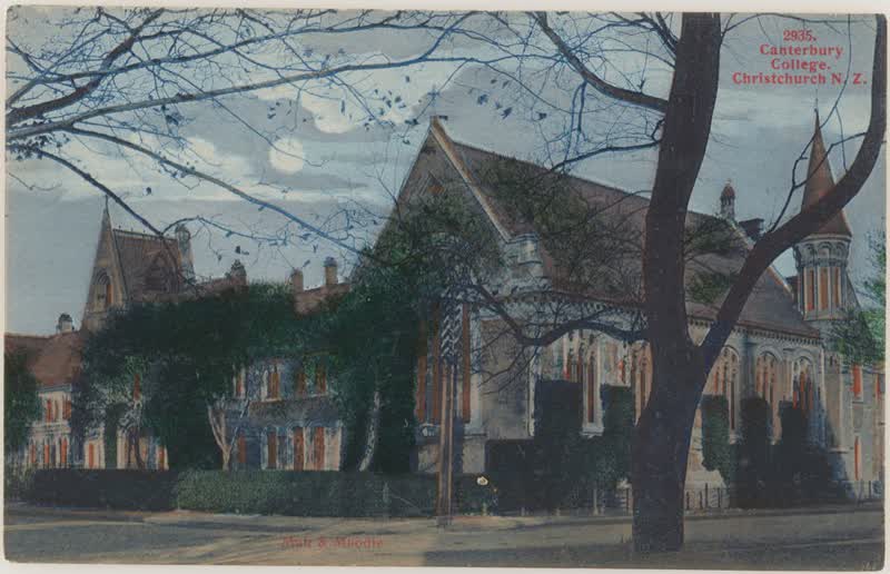 Canterbury College, Christchurch, New Zealand, 1904