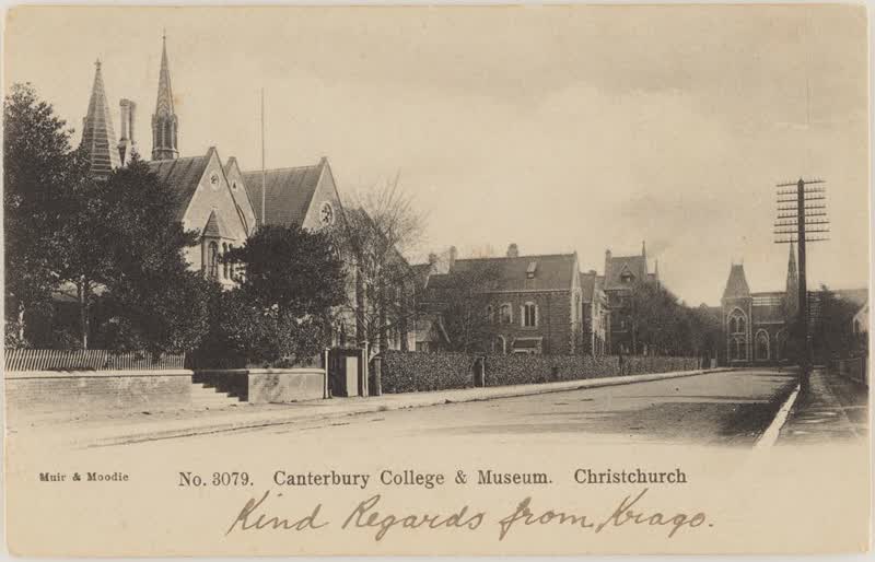 Canterbury College and Museum, Christchurch, 1904