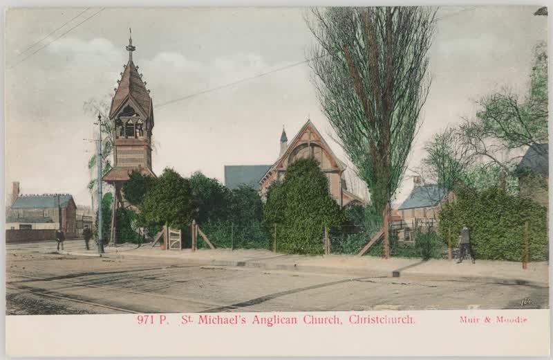 St Michaels Anglican Church, Christchurch, 1905
