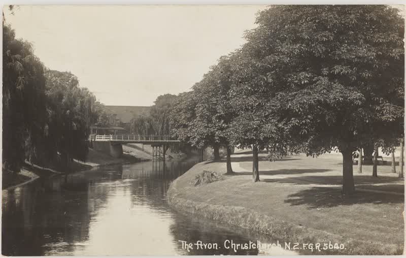 The Avon, Christchurch, N.Z., 1900