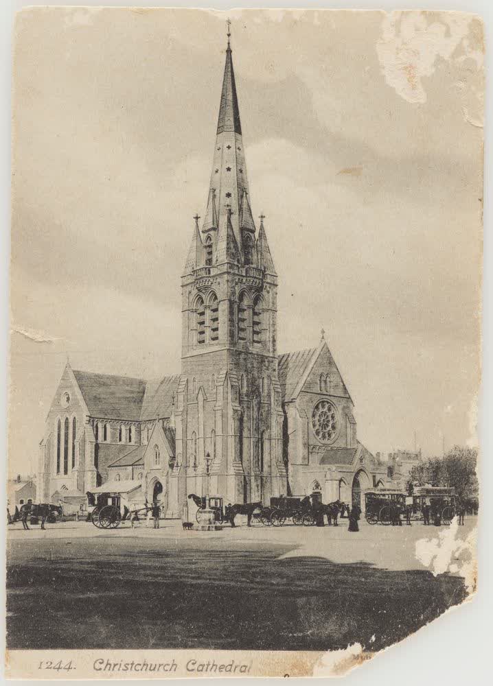 Christchurch Cathedral, 1900