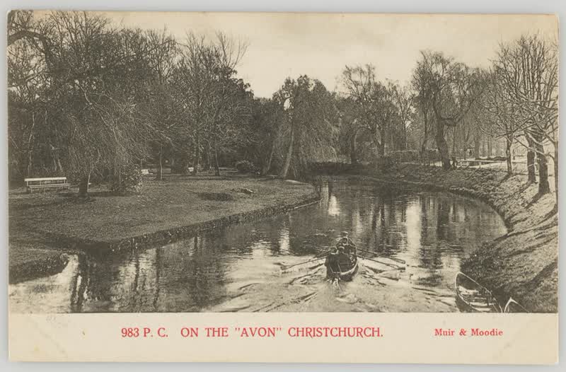 On the Avon, Christchurch, 1905