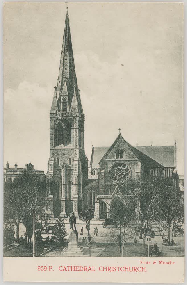 Cathedral, Christchurch, 1905