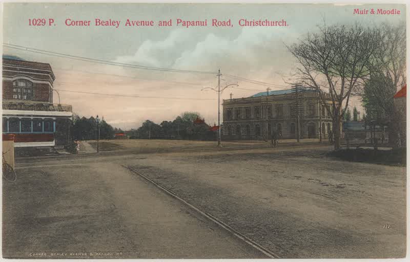 Corner Bealey Avenue and Papanui Road, Christchurch