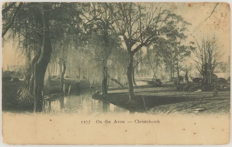 On the Avon, Christchurch, 1903