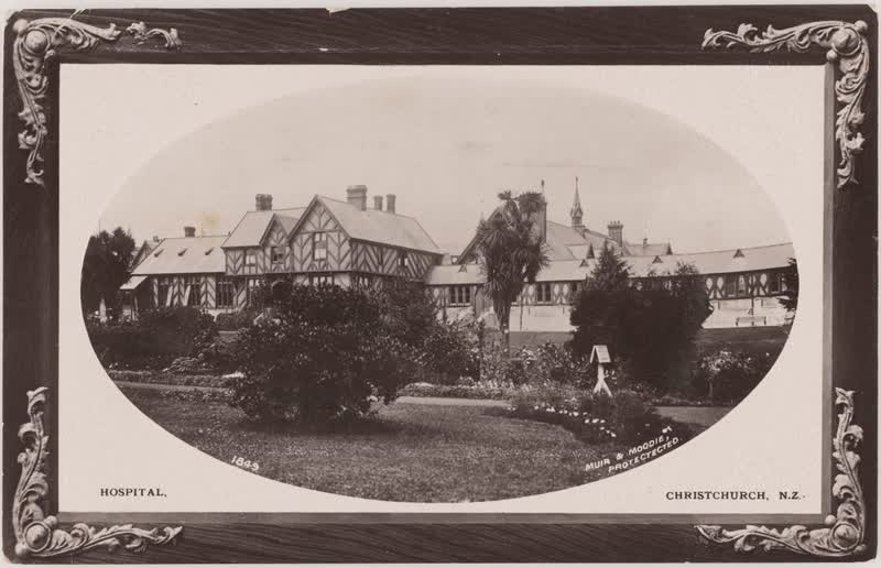 Hospital, Christchurch, New Zealand, 1912