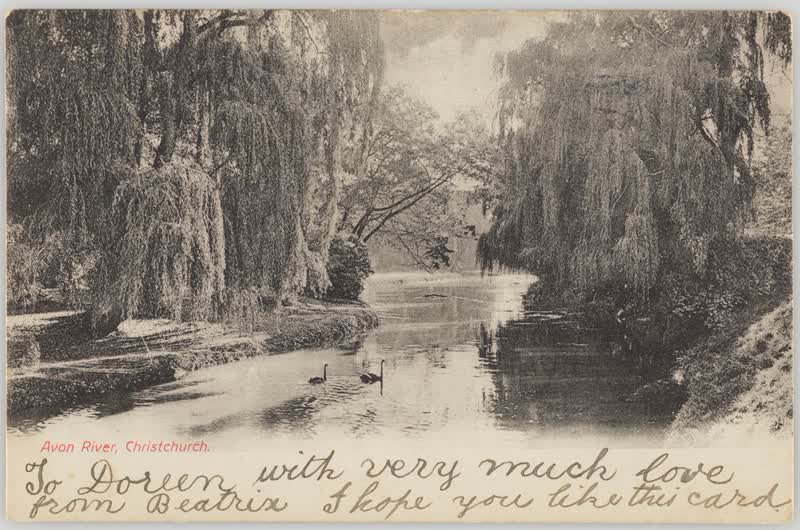 Avon River, Christchurch, 1906