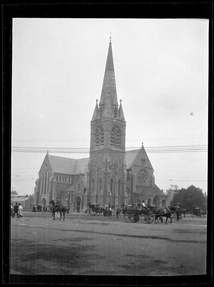Christchurch Cathedral, 1906