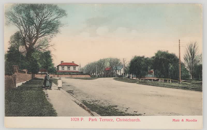Park Terrace, Christchurch, 1905