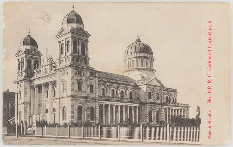 Roman Catholic Cathedral, Christchurch, 1905