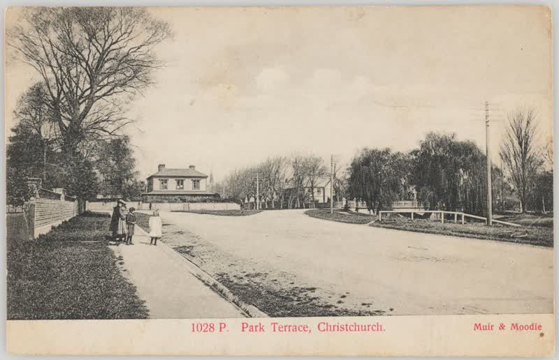 Park Terrace, Christchurch, 1905