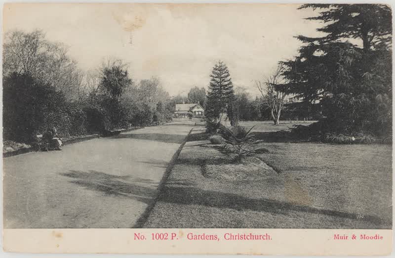 Gardens, Christchurch, 1905