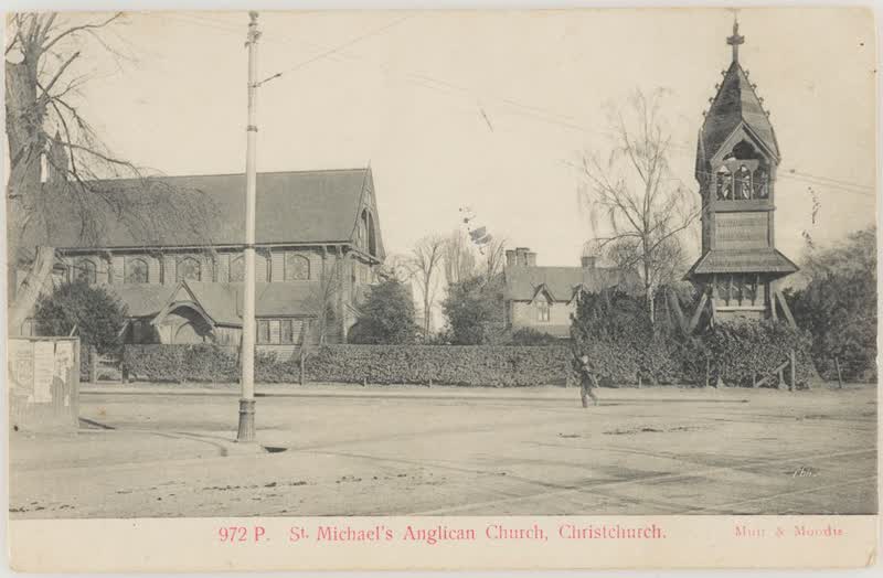 St Michael's Anglican Church, Christchurch, 1905