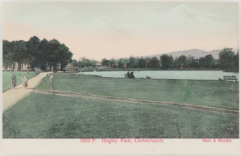 Hagley Park, Christchurch, 1905