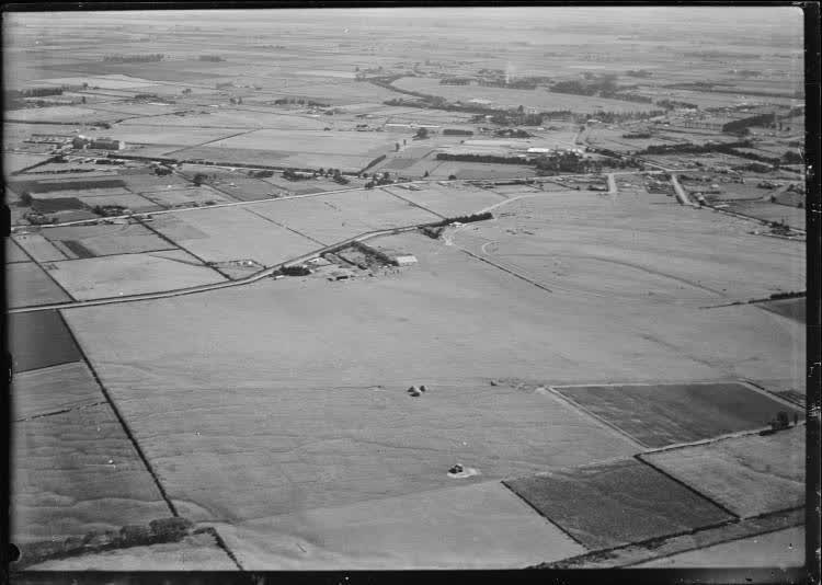 Wigram Aerodrome from the air, 1928, 1920