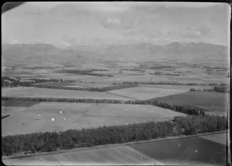 Darfield area from the air, 1920