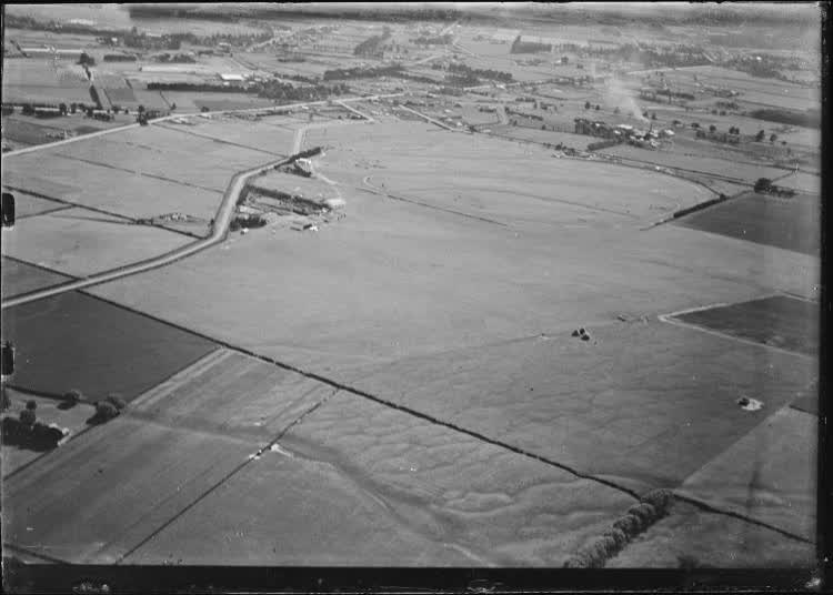 Wigram Aerodrome from the air, 1928, 1920