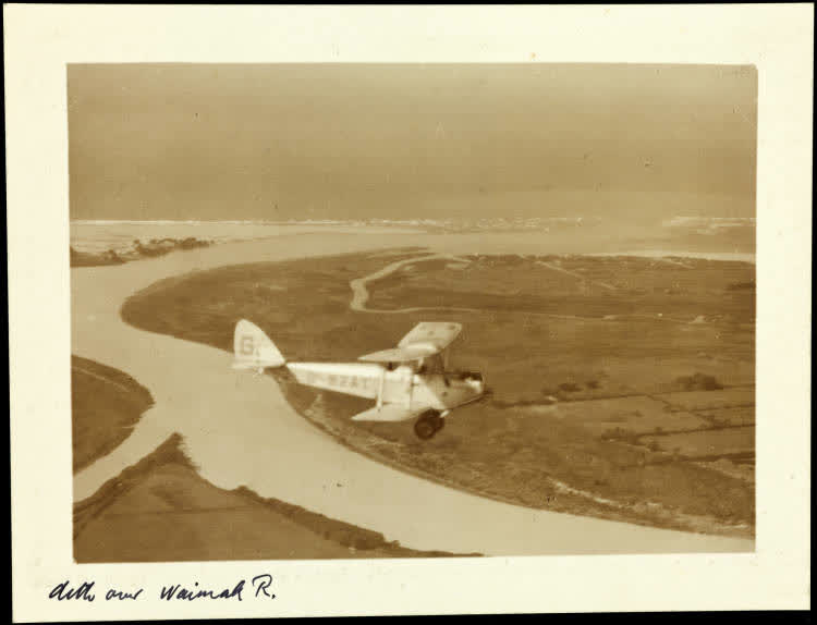 Over the Waimakariri River, 1928., 1920