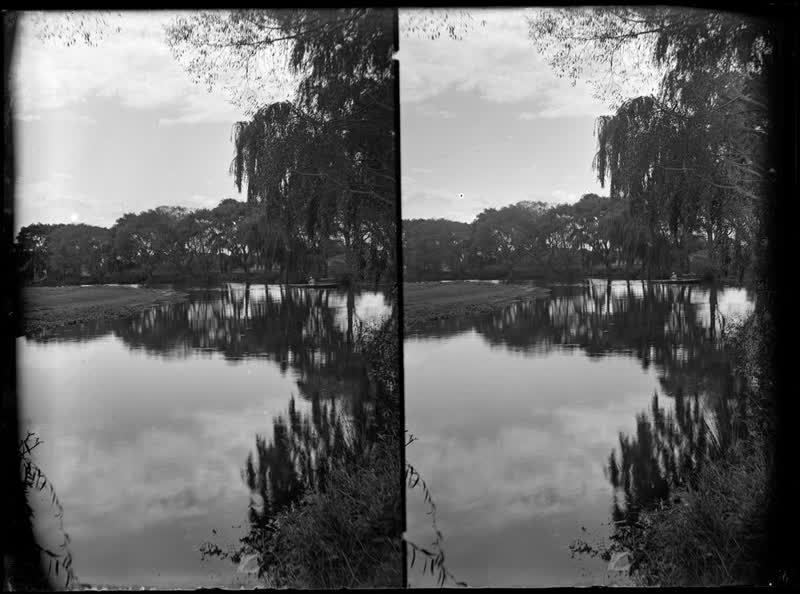 On the Avon - Christchurch, 1880