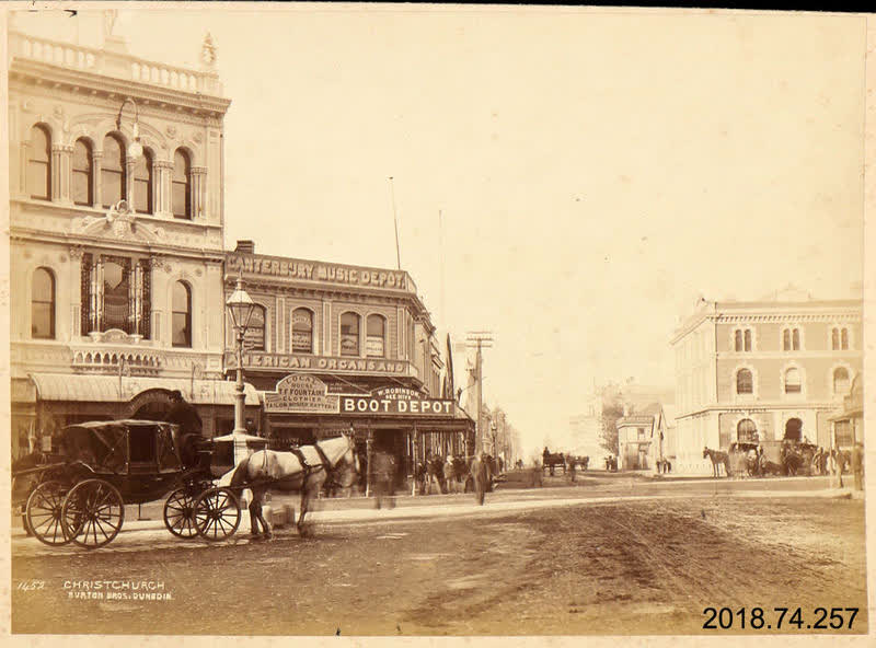 Photograph: Christchurch, 1895